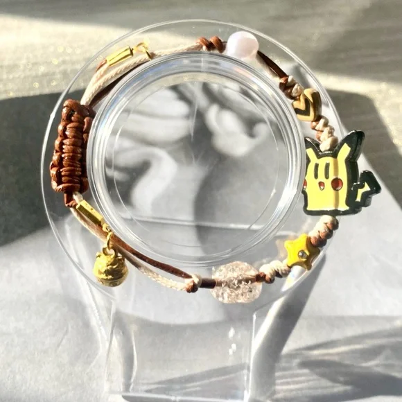 Pikachu inspired Alloy Charm Bracelet - Picture 2 of 2